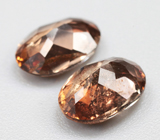 Пара андалузитов 1,37 карата 