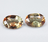 Пара андалузитов 1,17 карата 