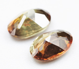 Пара андалузитов 1,17 карата 