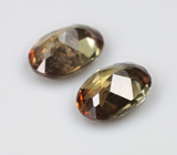 Пара андалузитов 1,08 карата 