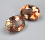 Пара андалузитов 1,37 карата 