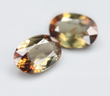 Пара андалузитов 1,22 карата 