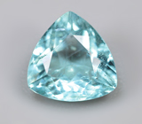 Голубой апатит 0,76 карата 