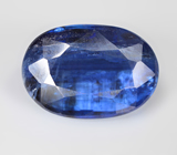 Крупный васильковый кианит 6,03 карата 