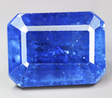 Крупный ярко-васильковый танзанит 17,84 карата 