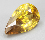 Зеленовато-желтый сфен 1,08 карата 