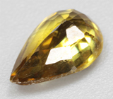 Зеленовато-желтый сфен 1,08 карата 