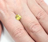 Зеленовато-желтый сфен 1,29 карата