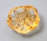 Резной цитрин высокой чистоты 9,8 карата 
