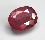 Без облагораживания! Красный сапфир 1,75 карата 