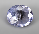 Без облагораживания! Голубовато-пурпурный сапфир 1,37 карата 