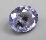 Без облагораживания! Голубовато-пурпурный сапфир 1,37 карата 