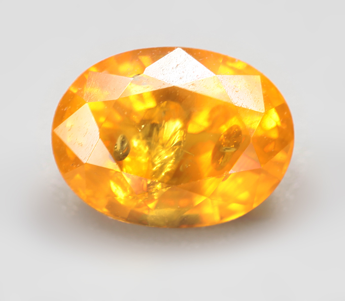 Без облагораживания! Ярко-желтый сапфир 1,38 карата