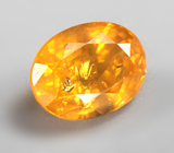 Без облагораживания! Ярко-желтый сапфир 1,38 карата 