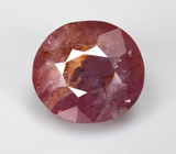 Без облагораживания! Красный сапфир 2,85 карата 