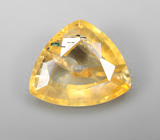 Без облагораживания! Желтый сапфир 1,37 карата 