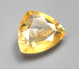 Без облагораживания! Желтый сапфир 1,37 карата 