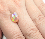 Ограненный "медовый" эфиопский опал 2,77 карата 