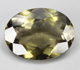 Зеленовато-желтый турмалин 4,34 карата 