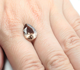 Оранжевато-желтый турмалин 4,28 карата 