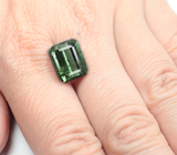 Крупный зеленый турмалин 6,51 карата 