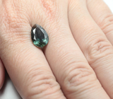 Голубовато-зеленый турмалин 3,24 карата 