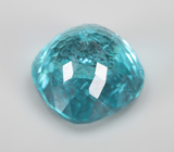 Крупный ярко-голубой «неоновый» апатит 3,57 карата