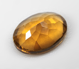 Желтый турмалин высокой чистоты 0,73 карата 