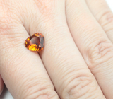 Цитрин мадейра эффектной огранки 2,93 карата