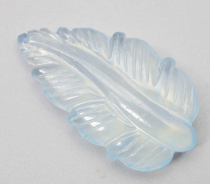 Крупный резной аквамарин 18,92 карата