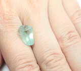 Уральский голубовато-зеленый берилл 8,23 карата