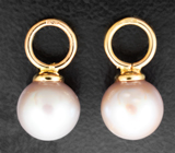 Подвесы для серег с морским жемчугом 5,65 карата