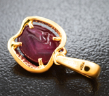 Золотой кулон с насыщенным рубином 2,37 карата Золото