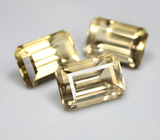 Набор цитринов топовой огранки 31,5 карата 