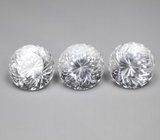 Набор чистейшего бесцветного кварца португальской огранки 39,8 карата