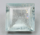 Голубовато-зеленый берилл редкой огранки 2,72 карата 