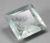 Голубовато-зеленый берилл редкой огранки 2,72 карата
