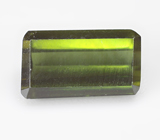 Желтовато-зеленый турмалин 1,2 карата 