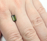 Желтовато-зеленый турмалин 1,2 карата 