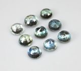 Набор из 9 сапфиров 1,95 карата 