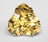 Чистейший цитрин авторской огранки 14,59 карата 