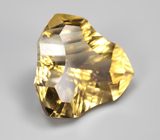 Чистейший цитрин авторской огранки 14,59 карата 