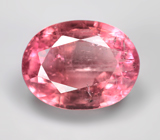 Насыщенно-розовый турмалин 3,41 карата 