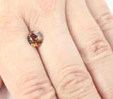 Чистейший желто-оранжевый циркон 2,54 карата 