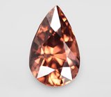 Чистейший розовато-оранжевый циркон 2,93 карата 