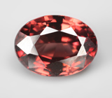 Чистейший розово-оранжевый циркон 3,67 карата 