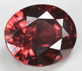 Чистейший оранжево-красный циркон 3,66 карата 