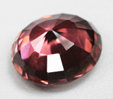 Чистейший оранжево-красный циркон 3,66 карата 