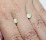 Редкая пара хризобериллов с эффектом кошачьего глаза 2,31 карата 