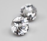 Пара бесцветных данбуритов 1,62 карата